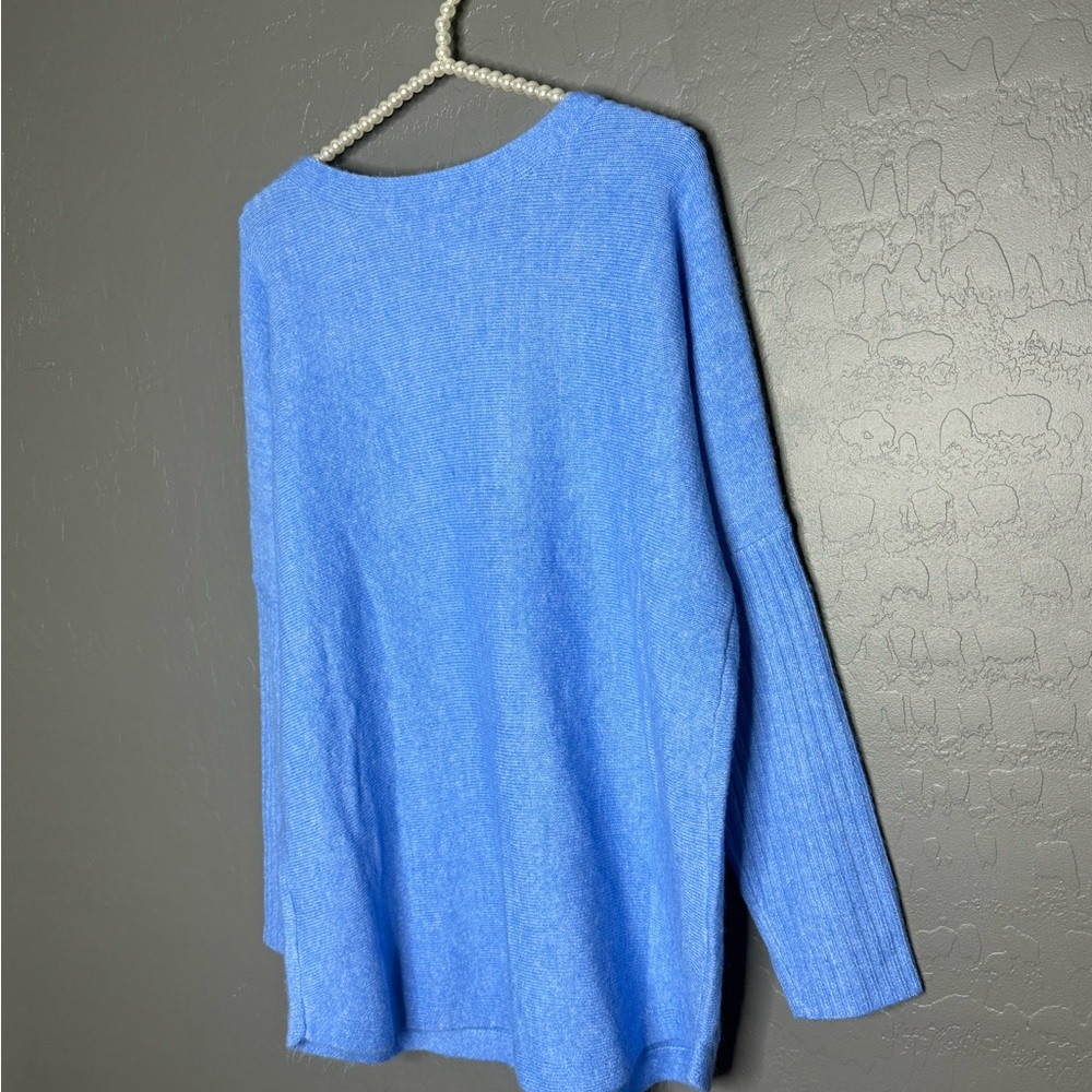 Lily Pulitzer Arna Heathered Abaco Blue Women's Sweater - Picture 6 of 9